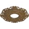 Ekena Millwork Orrington Ceiling Medallion (Fits Canopies up to 6 1/4"), 22"OD x 6 1/4"ID x 1 3/4"P, Rubbed Bronze CM22ORRZS - alternate 4